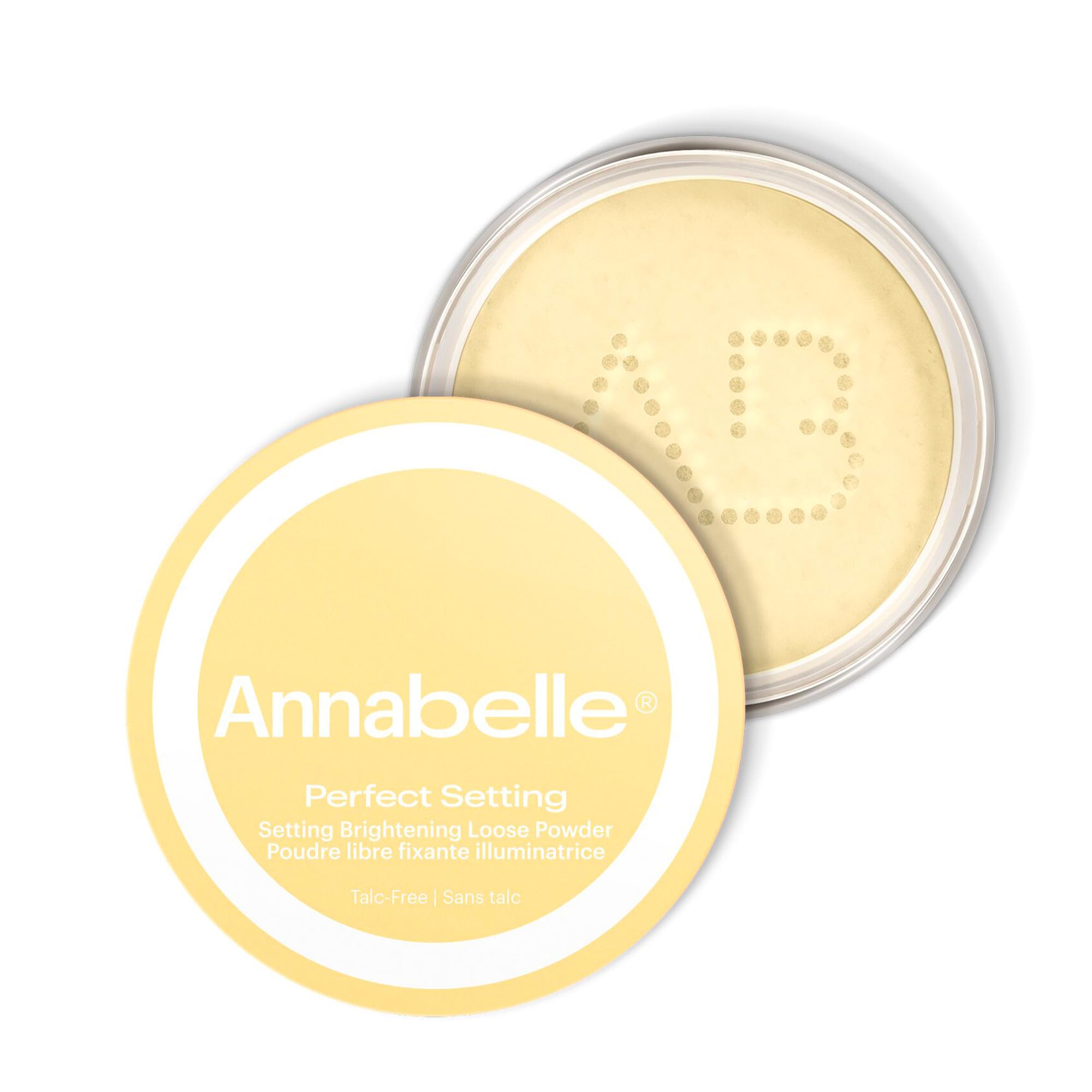 Annabelle Perfect Setting Loose Powder, Banana, All-Over Face